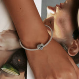 925 Silver Mom Daughter Love Pendant Charm for DIY Jewelry Making