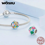 925 Silver Moon Tarot Enamel Charms for Bracelet Necklace