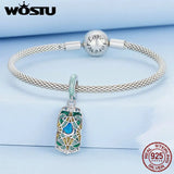 925 Silver Moon Tarot Enamel Charms for Bracelet Necklace
