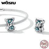925 Silver Hourglass Charms Sun & Moon Beads For Women