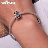 925 Silver Hourglass Charms Sun & Moon Beads For Women