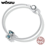 925 Silver Hourglass Charms Sun & Moon Beads For Women