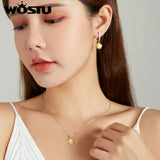 925 Sterling Silver Sunflower Chain Necklace for Women