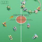 925 Sterling Silver Rabbit Cat Doll Charm Beads Bracelet DIY Jewelry