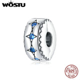 925 Silver Retro Totem CZ Star Moon Bead Pendant