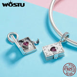 925 Sterling Silver Love Letter Charms for DIY Bracelet