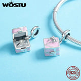 925 Sterling Silver Love Letter Charms for DIY Bracelet