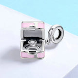 925 Sterling Silver Love Letter Charms for DIY Bracelet
