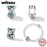925 Silver Hourglass Sun & Moon Beads Women DIY Jewelry Making