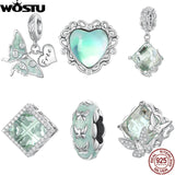 925 Silver Wizard of Oz Butterfly Charm for Bracelet DIY Jewelry Gift