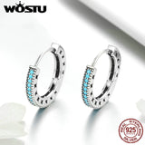 925 Sterling Silver Bohemia Hoop Earrings Anniversary Gift