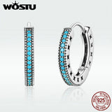 925 Sterling Silver Bohemia Hoop Earrings Anniversary Gift