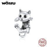 925 Silver Unicorn Beads Charms Pendant DIY Jewelry Gift
