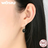 925 Silver CZ Unicorn Stud Earrings Star Hoops Fine Jewelry