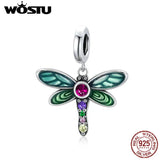 925 Sterling Silver Ladybug Insect Cat Charms Pendant for Bracelets DIY Jewelry
