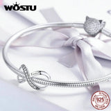 925 Sterling Silver Infinite Symbols Love Beads Charms for Bracelet