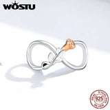 925 Sterling Silver Infinite Symbols Love Beads Charms for Bracelet