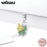 925 Silver Bee Pendant Charm for Bracelet Necklace