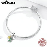 925 Silver Bee Pendant Charm for Bracelet Necklace