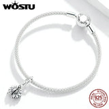925 Silver Sunflower Smiling Face Bead for Charm Bracelet