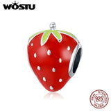 925 Sterling Silver Vegetable Fruit Charms Pendant DIY Jewelry Gift Making