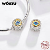 925 Sterling Silver CZ Stone Charm for Bracelet Bangles Pendant