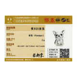 925 Silver Bulldog Charm Enamel Bead for Jewelry DIY