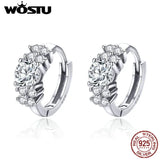 925 Silver Rose Small Earrings Wedding Jewelry