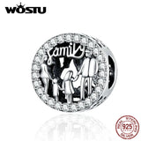 925 Sterling Silver Stone Charm Beads for Bracelet Pendant DIY Jewelry Making
