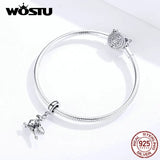 925 Silver Drogon Dangle Charm, Bracelet Pendant FIC1322