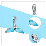 925 Silver Flower Cat Charm Bead for Bracelet