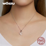 925 Silver Heart Letter Charms Pendent for Jewelry Making
