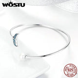 925 Sterling Silver Mermaid's Tear Pearls Friendship Bracelet