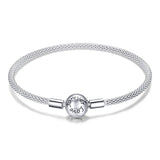 925 Sterling Silver Love Bracelet For Women - DIY Beads Charm Jewelry
