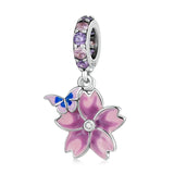 Sterling Silver Honeycomb Bee Charm Pendant for Bracelets Jewelry