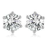 925 Sterling Silver Lucky Forever Stud Earrings