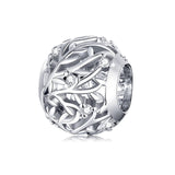 925 Silver Heart Infinity Charm Bracelet Pendant Beads