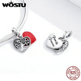 Life Tree CZ Bead Bracelet Bangle Pendant