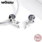 Life Tree CZ Bead Bracelet Bangle Pendant