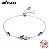 925 Silver Fatima Hands Royal Chain Bracelet CQB076