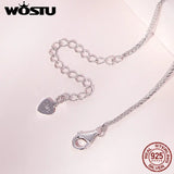 Sterling Silver Baby Footprint Necklace Heart Openable Chain