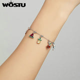 925 Silver Charm Pendant Animal Star Moon Bead DIY Jewelry