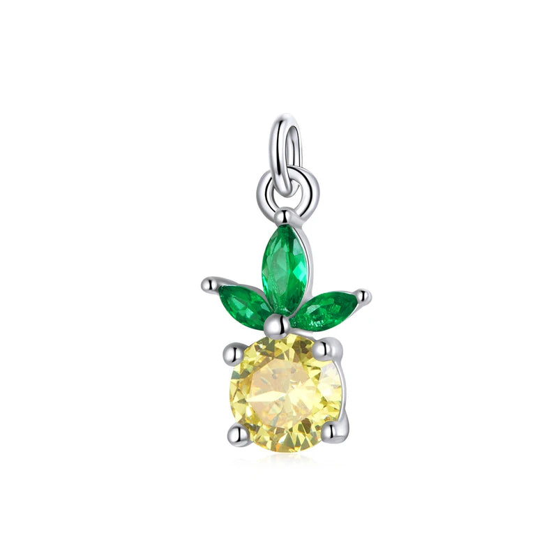 925 Silver Charm Pendant Animal Star Moon Bead DIY Jewelry
