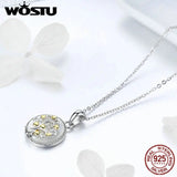 925 Silver Tree Of Life Pendant Necklace - Female Jewelry