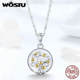 925 Silver Tree Of Life Pendant Necklace - Female Jewelry