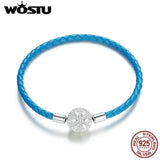 925 Sterling Silver Rope Chain Bracelet for Women FIB196