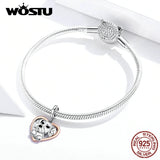 925 Sterling Silver Puppy Retro Vintage Charms for Bracelet Necklace DIY