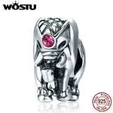 925 Silver Elephant Charm for Bracelets CQC321