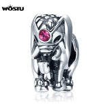 925 Silver Elephant Charm for Bracelets CQC321