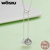 925 Silver Family Tree Pendant Necklace Women Mother Gift